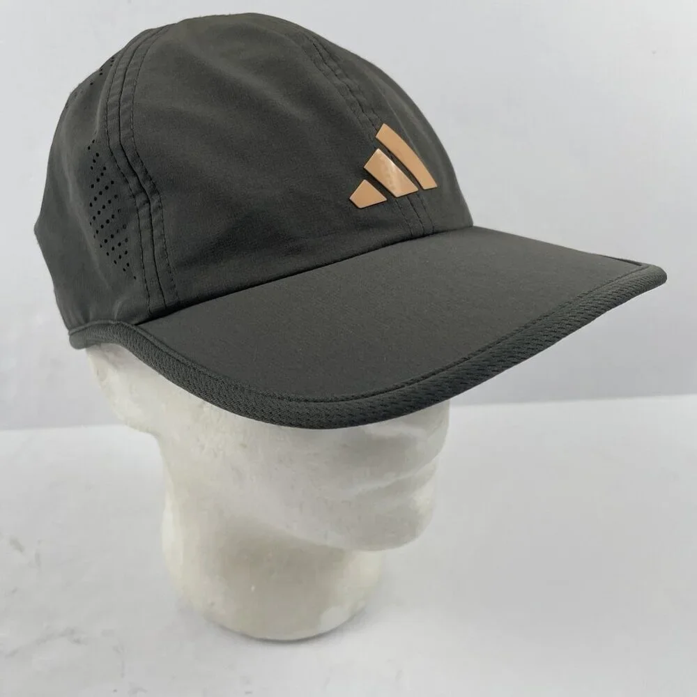 Adidas AeroReady Running Hat Cap Women’s Adjust Gray Pink Light Golf Athletic